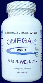 AMB Well Omega-3 PGFO - Click for closeup view.